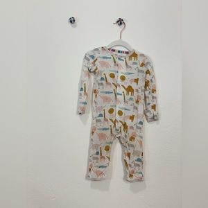 3-6M Magnetic Me Coverall Pajamas